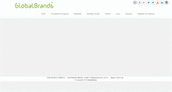 Desktop Screenshot of globalbrands.com.br